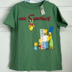 Old Navy boys green Simpsons shirt NWT Size: S